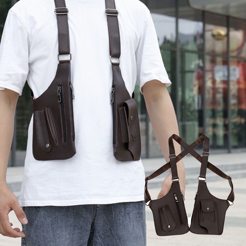 Compuye Bandoulière Sac Épaule Poitrine Tactique Sac Cyclisme Randonnée