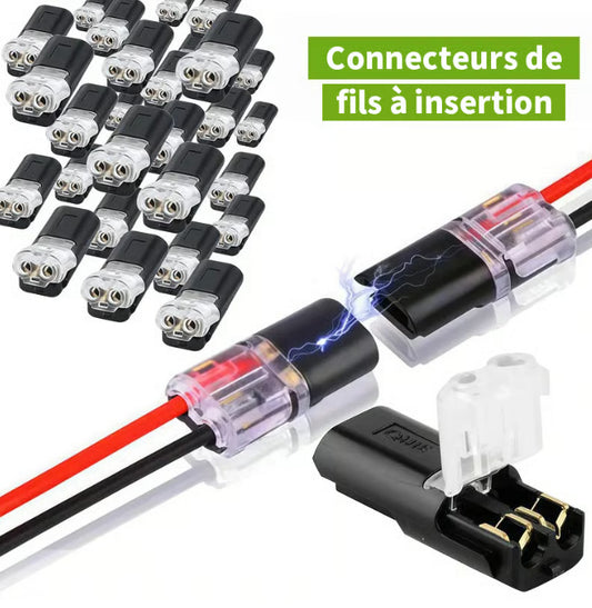 🏆 PLUS DE 88 000 VENDUS! ⚡ Connecteurs rapides filaires verrouillés ignifuges