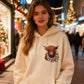 🎁Adorable sweat à capuche doublé polaire Highland Cow🎁