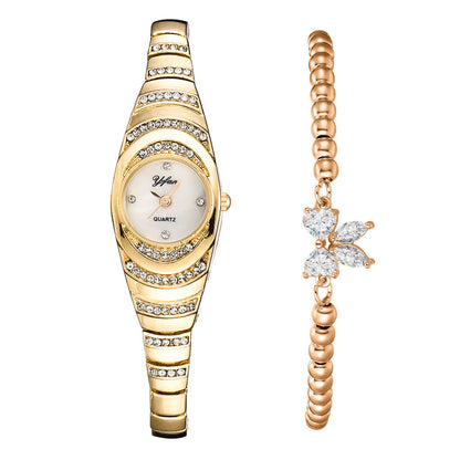 ⏳Offre spéciale limitée dans le temps : 52% de réduction💎Montre à bracelet en strass pour femmes⌚