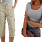 🔥 Hot Sale 🔥Short décontracté multi-poches à haute élasticité pour femme