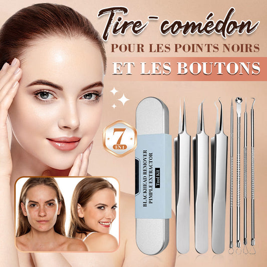 💓50 % DE RÉDUCTION💥Kit d'Outils pour l'Extraction de Points Noirs et Boutons