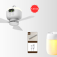 🏭 Direct usine 🚀 Livraison à domicile💨Ventilateur de plafond portable 2-en-1 (avec éclairage LED)