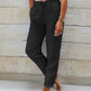 💎 58% DE RÉDUCTION ! 💎 Pantalon Décontracté à Jambe Droite – Coton & Lin Respirant, Taille Élastiquée & 6 Couleurs Disponibles 🌿👖