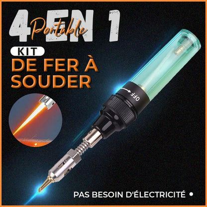 👍Réduction de 55 %🔥Fer à souder portable 4 en 1 à gaz🔥