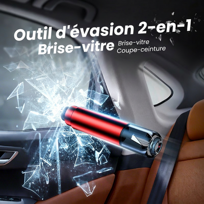 ⌛HOT SALE🚨 Mini Outil d'Évacuation d'Urgence pour Voiture – Votre Sauveur sur la Route ! 🚗💨
