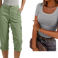 🔥 Hot Sale 🔥Short décontracté multi-poches à haute élasticité pour femme
