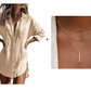 🌹 56 % de réduction🌹Chemise mi-longue à coupe ample et boutonnée pour femme