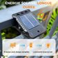 🌿 Lampe solaire à pince avec détecteur de mouvement – 2 achetées, 1 offerte ! Idéale pour votre jardin, votre balcon et votre terrasse ! 🏡✨