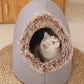 💥Vente chaude 🐶🐱Lit grotte confortable et chaud pour animaux de compagnie