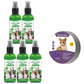 Spray naturel anti-puces et anti-tiques pour chiens et chats 🐾 Protégez votre compagnon adoré des parasites 🐾