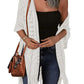 🌸🦋🌼 OFFRE LIMITÉE 55% DE RÉDUCTION! Poncho/Pareo Bohème en Maille Ajourée pour Femme – Ouverture Devant avec Pompons et Franges, Tissu Léger, Idéal pour les Jours Ensoleillés, les Vacances et le Quotidien Chic ✨🎶