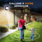🌿 Lampe solaire à pince avec détecteur de mouvement – 2 achetées, 1 offerte ! Idéale pour votre jardin, votre balcon et votre terrasse ! 🏡✨