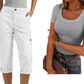 🔥 Hot Sale 🔥Short décontracté multi-poches à haute élasticité pour femme