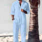 🌿Haute qualité🌿Meilleur confort💧Ensemble deux pièces en coton pour homme : haut et pantalo