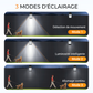 🌿 Lampe solaire à pince avec détecteur de mouvement – 2 achetées, 1 offerte ! Idéale pour votre jardin, votre balcon et votre terrasse ! 🏡✨