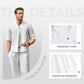 🌿Haute qualité🌿Meilleur confort💧Ensemble deux pièces en coton pour homme : haut et pantalo