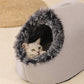 💥Vente chaude 🐶🐱Lit grotte confortable et chaud pour animaux de compagnie