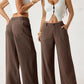 👖 50% DE RÉDUCTION ✨ Pantalon large femme coton-lin – Léger, respirant & polyvalent – Parfait pour le printemps, l’été ou le télétravail – style bohème chic 🌿