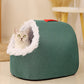 💥Vente chaude 🐶🐱Lit grotte confortable et chaud pour animaux de compagnie