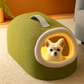 💥Vente chaude 🐶🐱Lit grotte confortable et chaud pour animaux de compagnie