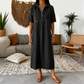 👗 60% OFF NOW! 👖 Robe-chemise midi décontractée en jean avec poches – Jean doux et coupe ample – Poches pratiques, idéales pour un look décontracté au quotidien – Confortable et polyvalente ✨🌸