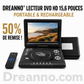 📺 Lecteur DVD/EVD portable HD 7,8" – Grand écran, rechargeable et compatible DVD/CD/USB/SD – Idéal pour la maison et les voyages 🔥Remise de dernière minute