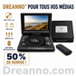 📺 Lecteur DVD/EVD portable HD 7,8" – Grand écran, rechargeable et compatible DVD/CD/USB/SD – Idéal pour la maison et les voyages 🔥Remise de dernière minute