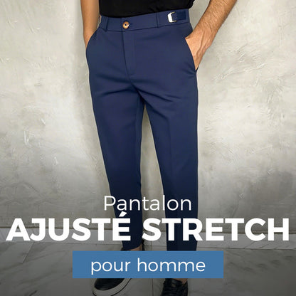 ⏳Spécial⏰Pantalon slim extensible pour homme pour une durée limitée【Haute élasticité, confort maximal et respirabilité】