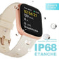 ✈️Livraison gratuite✈️Montre connectée pour femmes et hommes, tracker d'activité physique avec fonction d'appel, montre de fitness avec suivi du sommeil/100 sports/podomètre étanche IP68