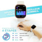 ✈️Livraison gratuite✈️Montre connectée pour femmes et hommes, tracker d'activité physique avec fonction d'appel, montre de fitness avec suivi du sommeil/100 sports/podomètre étanche IP68