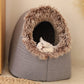 💥Vente chaude 🐶🐱Lit grotte confortable et chaud pour animaux de compagnie