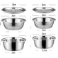 Ensemble de bols multifonctionnels 3 en 1 en acier inoxydable de qualité alimentaire