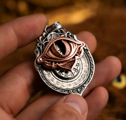 🔥DERNIER JOUR 52% DE RÉDUCTION👁️‍🗨️Pendentif Vision de Tarot fait main : Connectez-vous à la Sagesse Cosmique à tout moment (Fiche d’aide incluse)