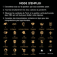 🔥DERNIER JOUR 52% DE RÉDUCTION👁️‍🗨️Pendentif Vision de Tarot fait main : Connectez-vous à la Sagesse Cosmique à tout moment (Fiche d’aide incluse)