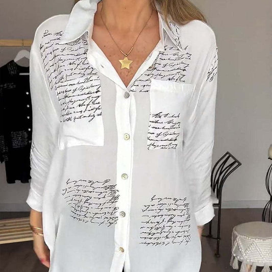 💞Vente 50% de réduction💞Chemise polyvalente imprimée élégante pour femmes