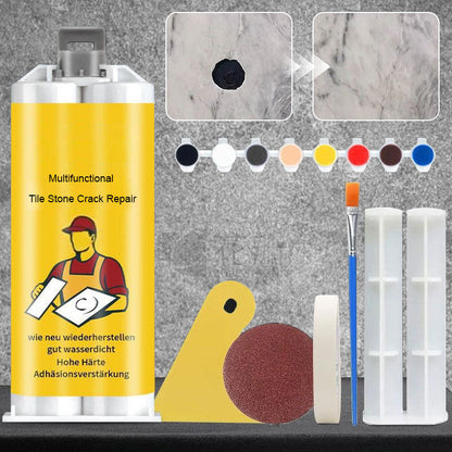 ◼️ Kits de réparation multifonctionnels pour les fissures dans les carreaux et les pierres ◼️