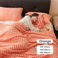 Couverture de sieste en peluche épaisse et populaire en forme de lapin, avec une housse en flanelle en velours de lait.