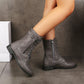 👢 Confort & Maintien | Bottines Femme en Cuir à Fermeture Latérale⚡ Livraison gratuite