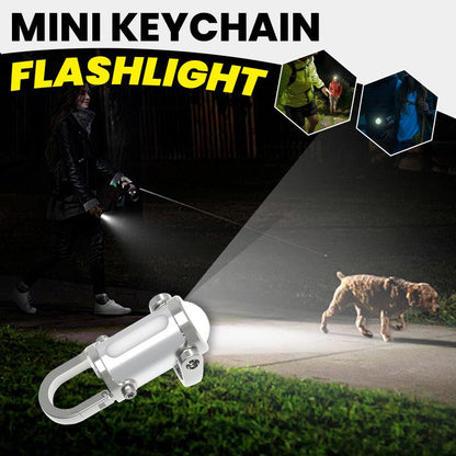 🔥 Vente chaude 54% de réduction 🔥 1200lm super lumineux Mini porte - clés lampe de poche étanche