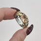 💍Bague Vintage Large Bandeau en Zirconium Robuste💍