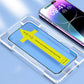 Protecteur d’Écran en Verre Trempé Premium & Kit d’Installation pour iPhone Séries 16-11