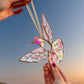 Décoration de fenêtre suspendue en acrylique représentant un colibri