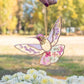 Décoration de fenêtre suspendue en acrylique représentant un colibri