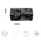 🥰2pcs Bandeau large à motif cachemire bohème