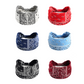 🥰2pcs Bandeau large à motif cachemire bohème