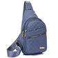 🔥 40 % DE RÉDUCTION ! 🛍️🎒Poche poitrine métal légère – Pratique avec passage pour câble 🎒🎀