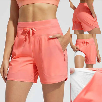 🌞NOUVELLE VENTE CHAUDE 60% DE RÉDUCTION❄️Short de bain pour femme 5" taille haute à séchage rapide Bas de maillot de bain