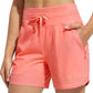 🌞NOUVELLE VENTE CHAUDE 60% DE RÉDUCTION❄️Short de bain pour femme 5" taille haute à séchage rapide Bas de maillot de bain