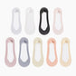 🌴Offres spéciales été🌴Chaussettes bateau basses ultra-invisibles en maille transparente pour femmes